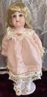 Antique 11    Schonau Hoffmeister German Bisque Doll Dressed Beautifully Rare Size
