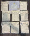 Lavender   Lace Angel Cross Stitch Patterns Sealed Free Shipping New Lot Of 9