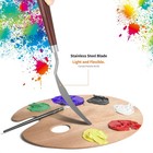 5-piece Palette Knife Set  Stainless Steel Painting Knives  Acrylic   Oil