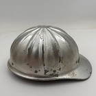 Vtg Aluminum Hard Hat W liner Superlite Fibre-metal Lumberjack Construction Ppe