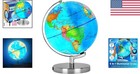 Fun   Educational 8-inch World Globe For Kids - Perfect Gift For Curiosity