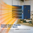 Alorair 100 000 Btu Hydronic Hanging Heater H100a Energy-efficient Heating