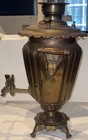 Antq Brass Sayed Brother Factory Persian Or Russian Samovar C  Early 1900s Tula