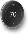 Google Nest Learning Thermostat 4th Gen   sensor Polished Silver