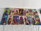 Barney s Lot Of 14 Vhs Tapes Barney Dinosaur Purple - Euc