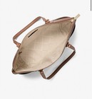 Michael Kors Charlotte Large Saffiano Leather Top-zip Tote Bag