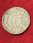 1679 Charles Ii Silver Maundy Half Groat-2 Pence Colonial Coin Obv Dbl Stk  Nice