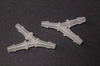 5pcs   2 5mm Plastic Barb Y Fuel Splitter Connector Id4-7mm Tubing  us Sell ship 