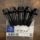 5pcs Genuine Wheel Lug Bolts Nuts Kit For Mercedes Benz E400 E500 G500 S500 S550