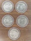 1999 Statehood Quarters Lot P d Mint Marks In Plastic Capaules