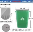 8 Gallon Medium Trash Bags 30 Liter Clear Garbage Bags Kitchen Trash Bags Pla   