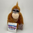 Disney Store King Louie Bean Bag Plush 8  Jungle Book Stuffed Animal W  Tags