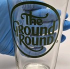 The Ground Round Pub Restaurant Heavy Drinking Glass Cup Collectible  14 Ounces