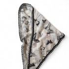 Women s Fairycore Black And White Lace Butterfly Head Scarf Or Neck Tie One Size
