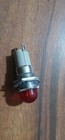 1 Nos Vintage Dialco Red Pilot Light Panel Lamp Holder Free Shipping