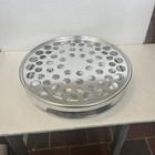 Churchware 13 5  2pc Silver Aluminum Communion Tray  Holds 66 Cups - W 12 Cups