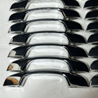 20 Vintage Chrome Drawer Cabinet Pulls Handles Retro Mcm Art Deco 2 75 Center