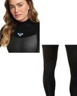 Roxy 5 4 3mm Prologue Women Bz Gbs Wetsuit 2 Erjw103153 Black Back Zip Nwt  230