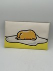 Ipsy Sanrio Gudetama The Lazy Egg Cosmetic Bag Coin Zip Pouch 7  X 4 5 