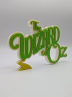 3d Printed The Wizard Of Oz Logo Sign Wall Desk Shelf Art