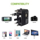 Cellet International Travel Adapter All-in-one Usb-c Usb-a Plug Converter For Us