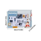 Kids Hairdresser Shop Kit Barber Salon Hair Stylist Set Role Play Gift Toy