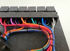 Race Car Fuse relay Panel Board 6 Circuits Color Coded Wiring Usa Made