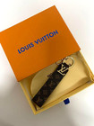 Louis Vuitton Dragonne Key Holder Key Chain Lv Monogram Brown   Dust Bag