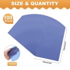 Colored Vellum Paper  100 Sheet Deep Blue 4  X 6  Printable Vellum Paper