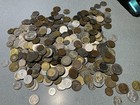 Bulk Mixed Foreign World Coins Lot 5 Lb Pound  no Silver 