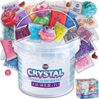 Crystal Clear Slime Kit Bulk 2000ml Pre Made Slime Supplies Kids Fun Activities