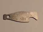 Vintage Nos Titanium Adv Keychain Bottle Opener Anchor Steam San Francisco Beer