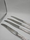 Chantilly Gorham Dinner Knives-set Of 4-sterling Silver-modern Hollow 9 