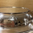 Vintage English Edwardian Community Silver Plated Covered Veg Dish W  Drapes