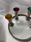 Vintage Gorham Sterling 951 Cordial Cups   Tray Set As-found Estate