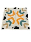 Danica Studio 12 Cloth Napkins  3 Sets Of 4  20x20 Cotton Abstract Boho Modern