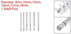 6pcs Nylon Bore Brush 8mm10mm12mm15mm17mm19mm Dia Cleaning Wire