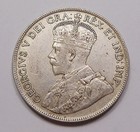 1919c Newfoundland Fifty Cents Ef Beautiful High Grade George V Silver Nfld  50  