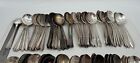 Lot Of 100 Assorted Vintage Silverplate Cream Soup Bouillon Spoons - Lot 136