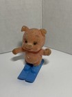 Osmond Hardee s Piggy Wiggies Flocked Pig Figure Toys Lot Of 3 Vintage 1986