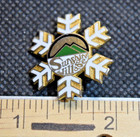 Sunshine Village Canada Ski Resort I Ski Sunshine Snowflake Ski Pin