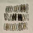 Vintage Clear Glass Radio Strain Insulators Different Sizes Lot Of -31- Pcs