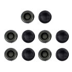 10   Black Thumb Stick Grips Analog Silicone Cap Cover For Ps4 Ps3 Xbox One Wii U