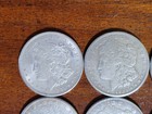 Lot Of 6 Morgan Silver Dollars - 90  Silver - All 1921 - Circulated