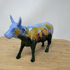 Cow Parade The Tulip Cow  9204 Westland 2002 With Box   Tag Euc Cow Figurine