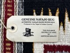 Hand Woven Native American Navajo Wool Rug 28  X 23  In Great Condition