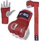 Defy    Gel Padded Inner Gloves With Hand Wraps Mma Muay Thai Boxing Fight Pair 