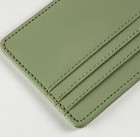 Mini Ultra-thin Leather Wallet 4 Slots Cardholder Slim Bank Credit Card Holder M