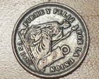 1866 Peru 1 Dinero Silver