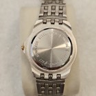 Grand Casino Quartz Two-tone Wristwatch Roman Numeral Dial Stainless Back